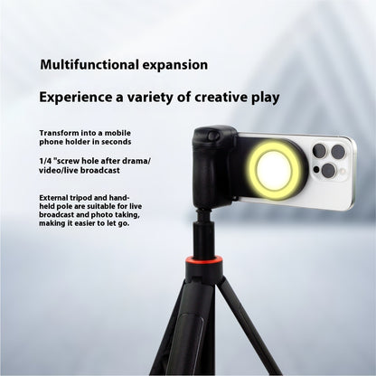 SnapLite Pro™ - Magnetic Grip Light with Bluetooth Shutter