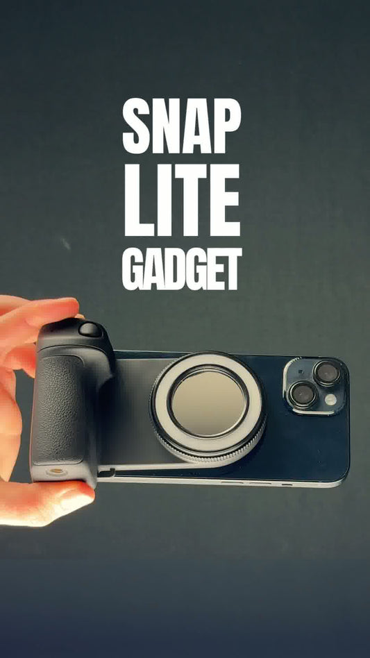 SnapLite Pro™ - Magnetic Grip Light with Bluetooth Shutter